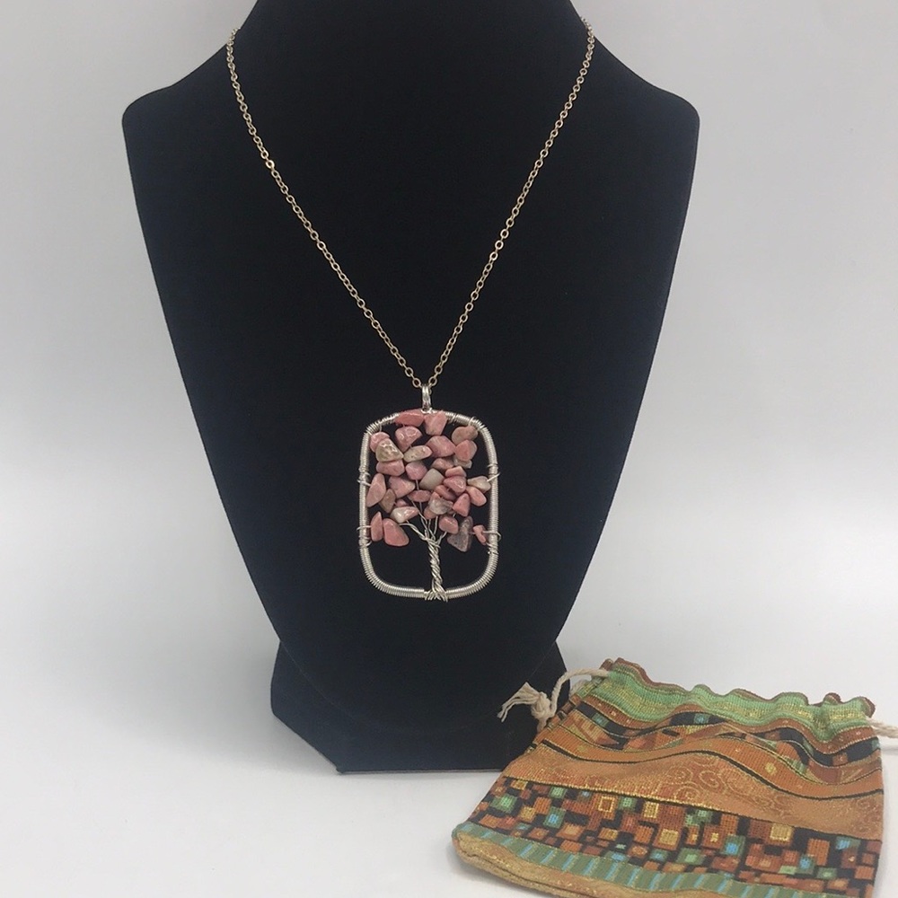 Beaded Tree Necklace